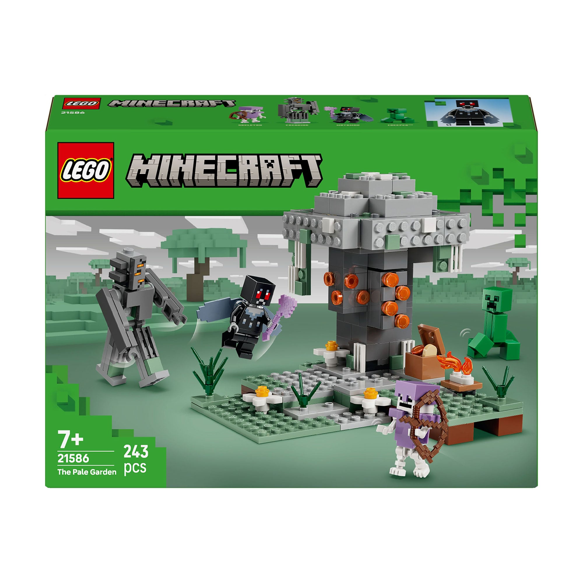 Конструктор LEGO Minecraft Блідий сад, 243 деталі, від 7 років (21586)